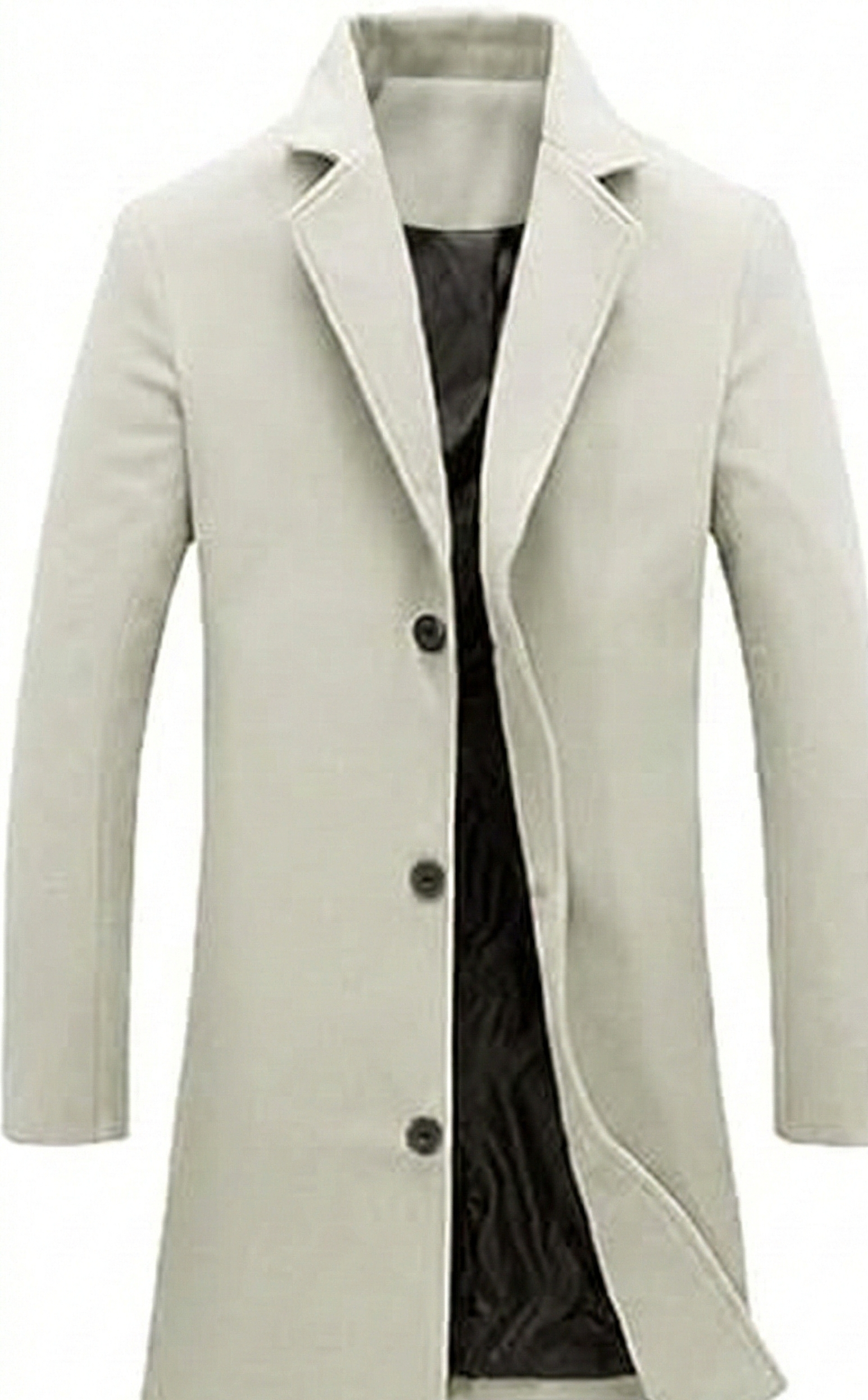Lapel Slim Fit Trench Coat